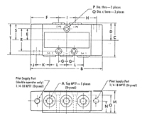 Aventics PowerMaster® Air Pilot Operated Valves (4 Way, 2 and 3 Position)-2