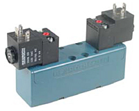 Aventics Ceram™ Double Solenoid Valves, 5/3, Closed Center