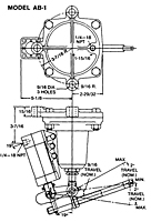 Aventics AB-1 Dimension Drawing